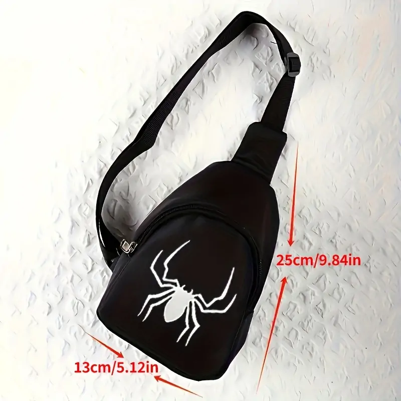 product-fancy-78070fe7-b010-45e8-9d6e-a4c9578fef46 Детска чанта Спайдър (Spider) през рамо, интересна и стилна чантичка в различни цветове, подходяща за момчета