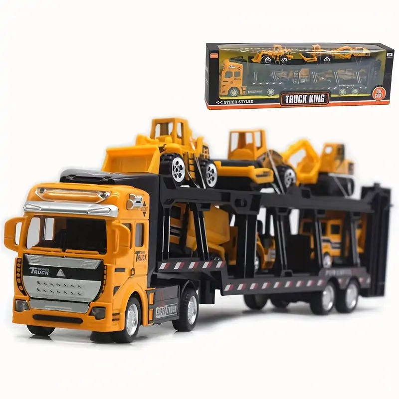 product-fancy-a27db9ec-7b8b-4d27-8bf0-0e723dd00408 Играчка Строителни машини: камион, самосвал, детски багери, валяк, бетоновоз, мотокар, детски строителен комплект камион и 6 строителни машини