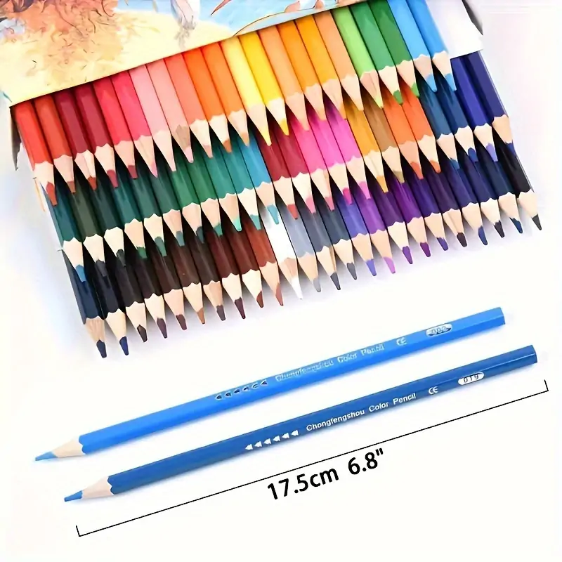 product-fancy-ae84a4e5-6a20-48c2-997f-18417626d86d 24 броя комплект цветни моливи за рисуване- идеални за малки художници, училищни проекти, подарък или консуматив за офиса