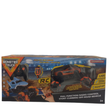 Детска състезателна голяма количка с дистанционно управление акула Monster truck