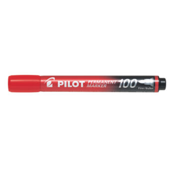 PILOT 100  ОБЪЛ ВРЪХ червен C3