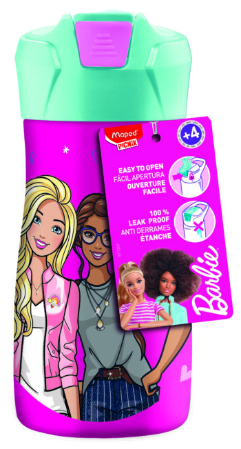 Бутилка MAPED CONCEPT KIDS BARBIE метална 430 мл. C3