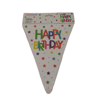 Украса за парти и рожден с надпис Happy Birthday, с връзка