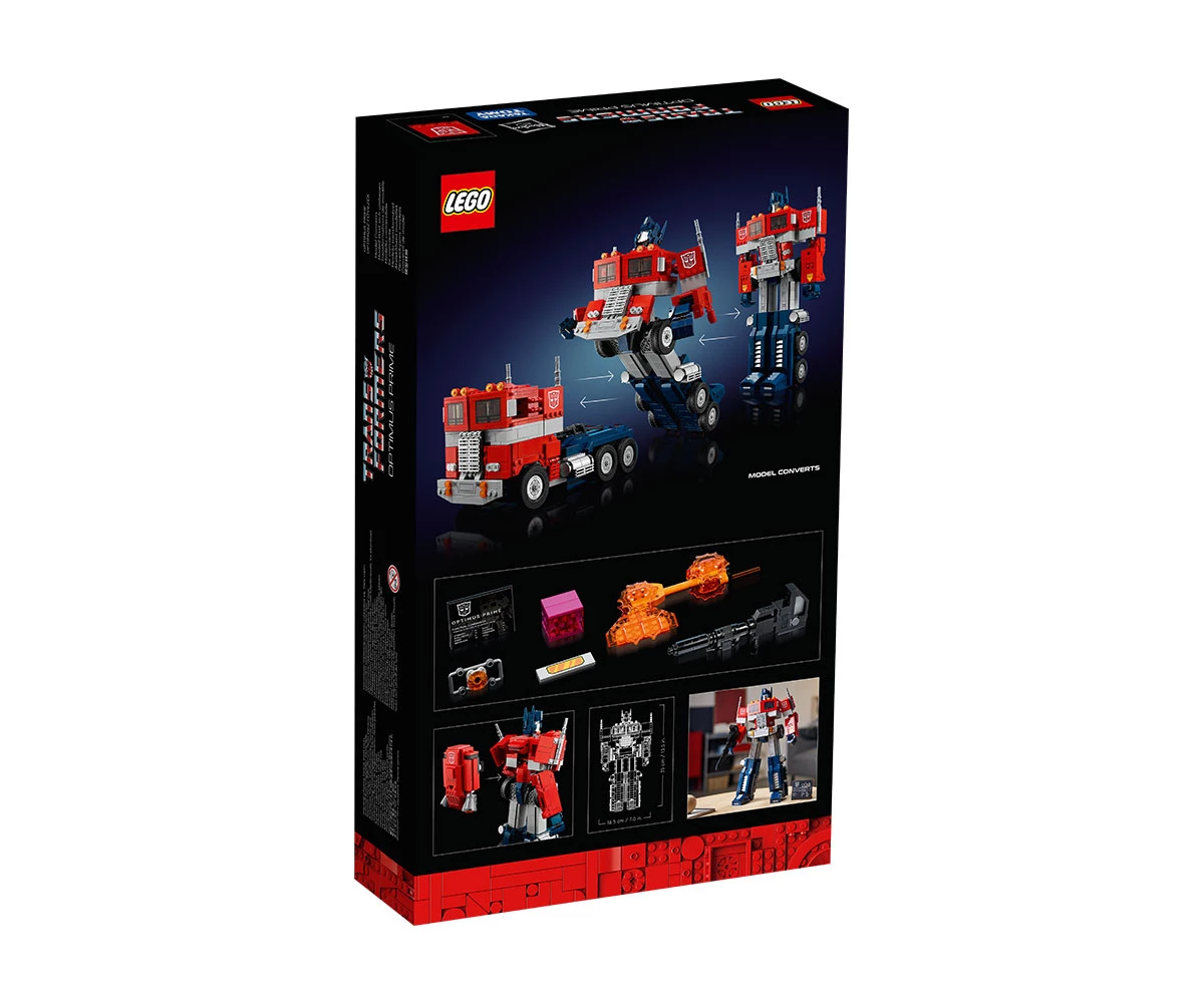 Детски комплект за игра LEGO® Icons 10302 - Оптимус Прайм thumb 2 Конструктор ЛЕГО Icons 10302 thumb 2