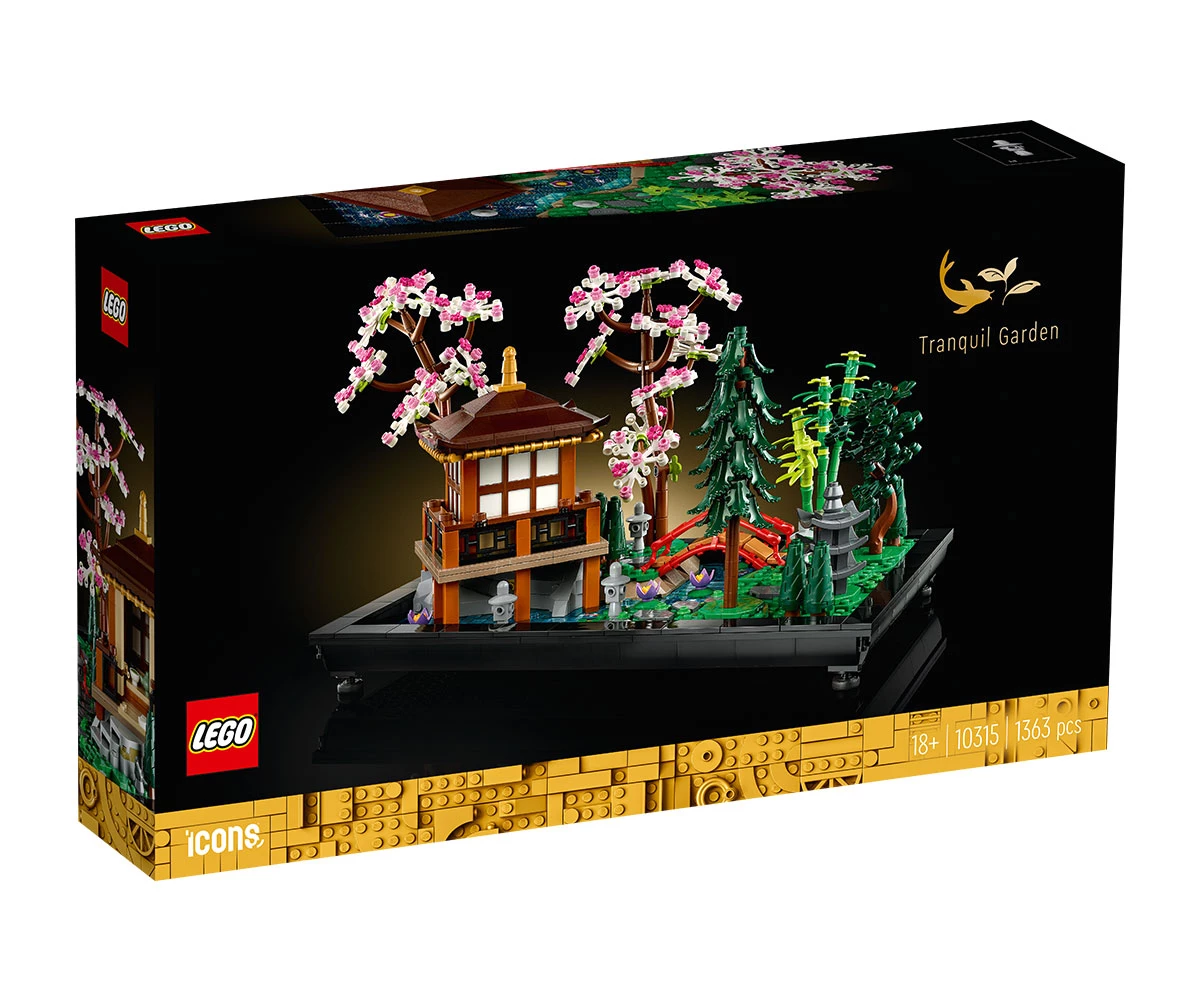 Детски комплект за игра LEGO® Icons 10315 - Градина на спокойствието Конструктор ЛЕГО Icons 10315