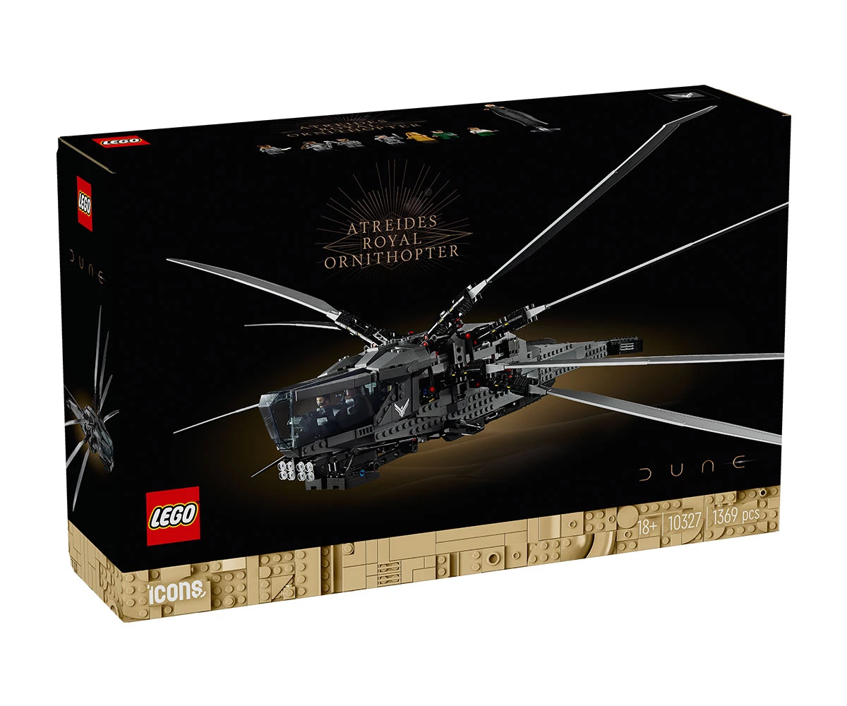 Детски комплект за игра LEGO® Icons 10327 - Дюн - Кралски орнитоптер на атреидите Конструктор ЛЕГО Icons 10327