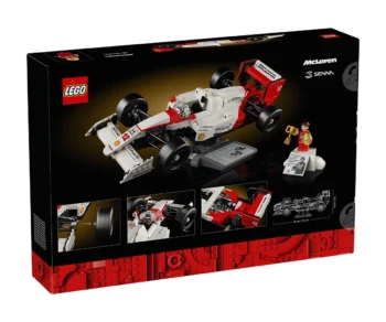 Детски комплект за игра конструктор LEGO® Icons 10330 – McLaren MP4/4 и Айртон Сена