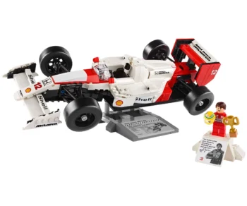 Детски комплект за игра конструктор LEGO® Icons 10330 – McLaren MP4/4 и Айртон Сена