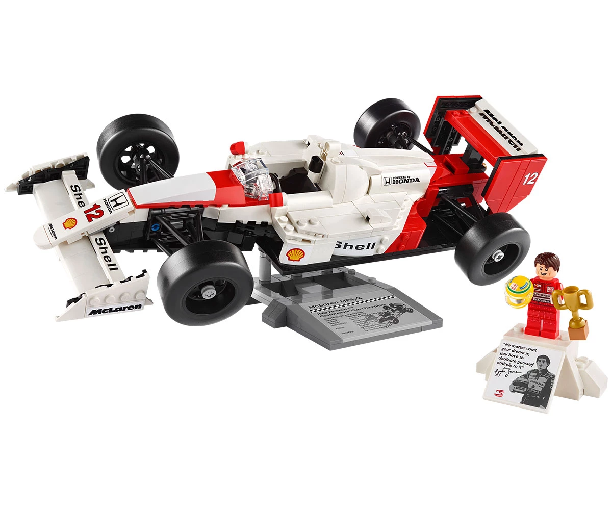 Детски комплект за игра конструктор LEGO® Icons 10330 - McLaren MP4/4 и Айртон Сена thumb 3 Конструктор ЛЕГО Icons 10330 thumb 3