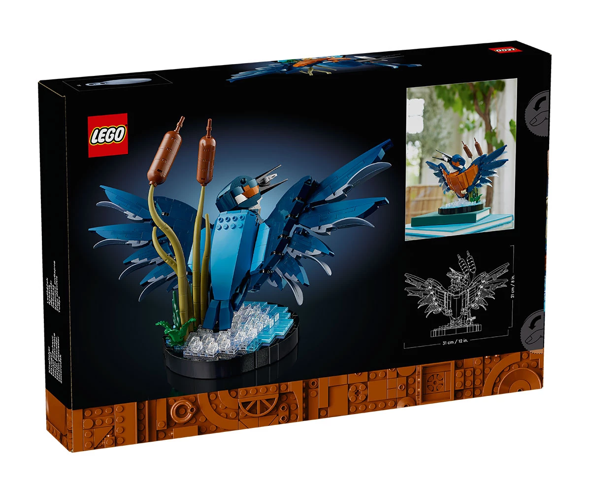 Детски комплект за игра LEGO® Icons 10331 - Птица кралско рибарче thumb 2 Конструктор ЛЕГО Icons 10331 thumb 2