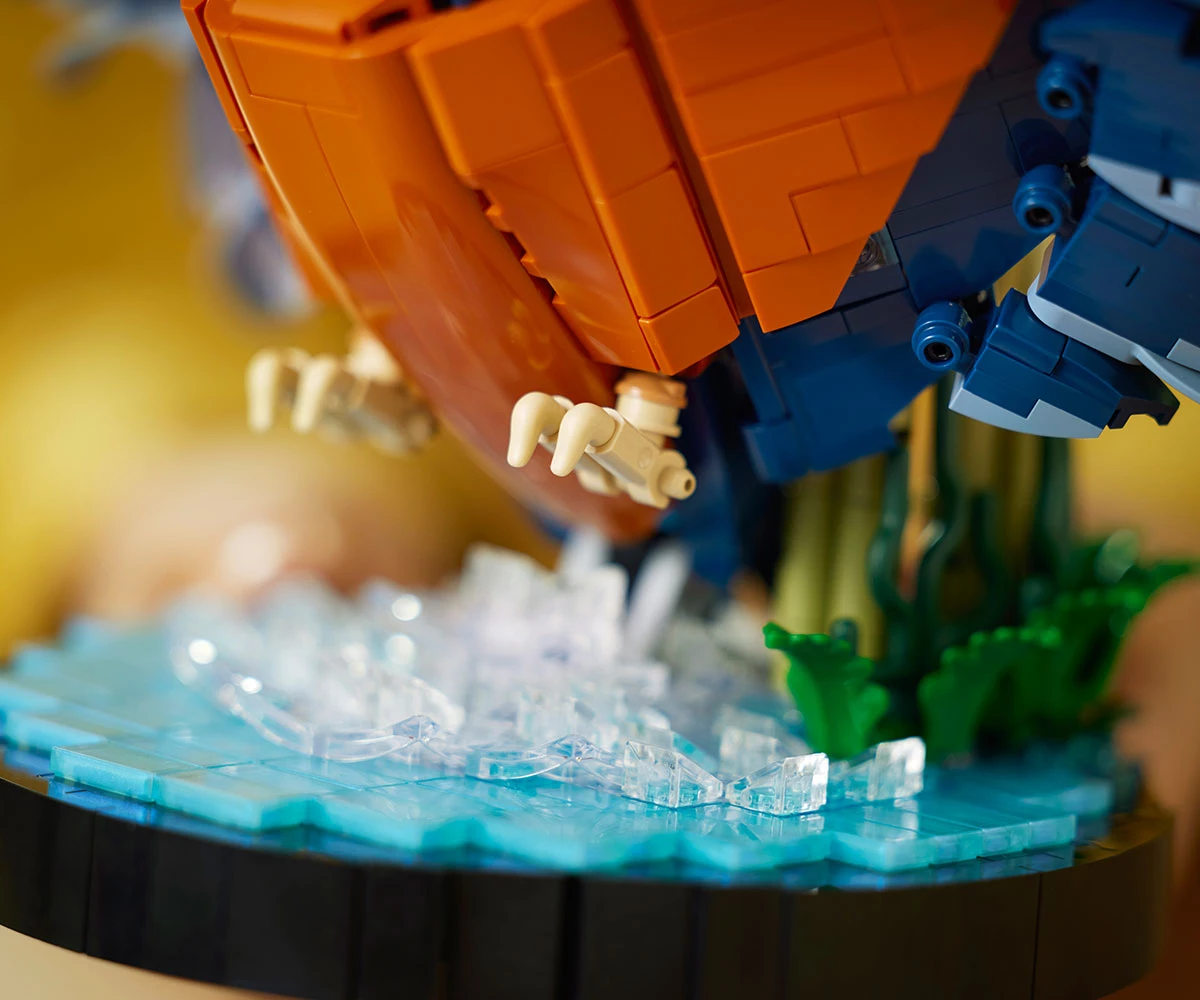 Детски комплект за игра LEGO® Icons 10331 - Птица кралско рибарче thumb 8 Конструктор ЛЕГО Icons 10331 thumb 8