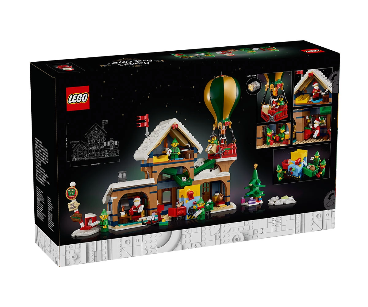 Детски комплект за игра LEGO® Icons 10339 - Пощата на Дядо Коледа thumb 2 LEGO® Icons 10339 - Santa's Post Office thumb 2