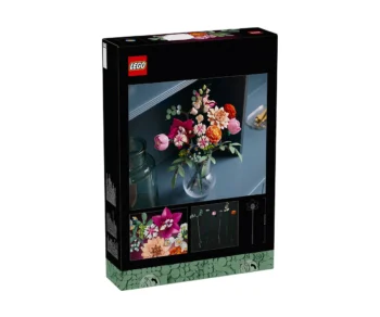 Детски комплект за игра LEGO® Icons 10342 – Красив букет с розови цветя