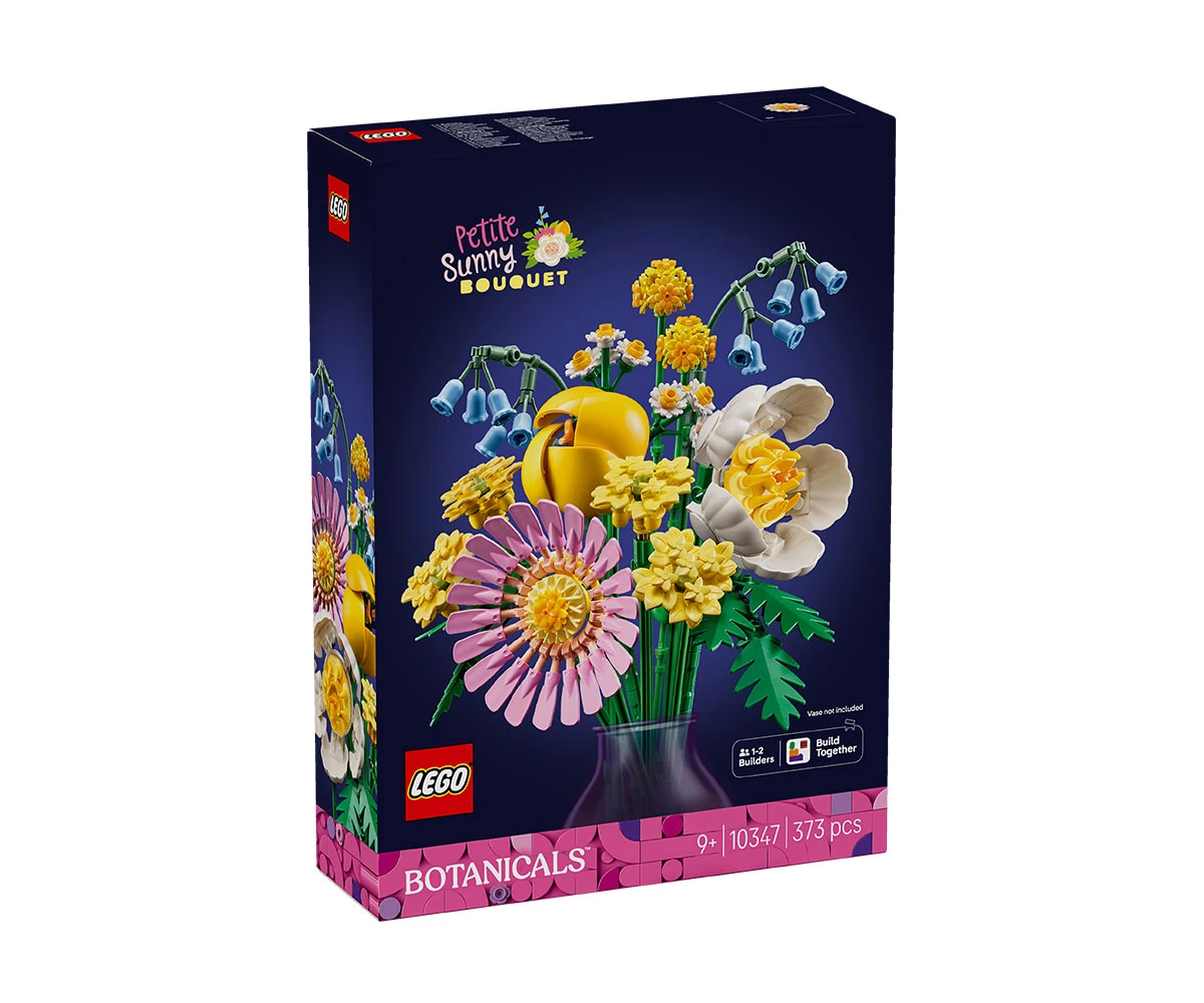 Детски комплект за игра LEGO® Icons 10347 - Малък слънчев букет LEGO® Icons 10347 - The Botanical Collection: Petite Sunny Bouquet