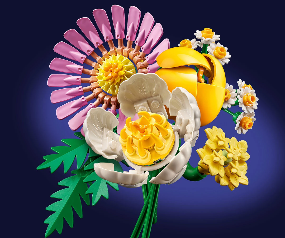 Детски комплект за игра LEGO® Icons 10347 - Малък слънчев букет thumb 19 LEGO® Icons 10347 - The Botanical Collection: Petite Sunny Bouquet thumb 19