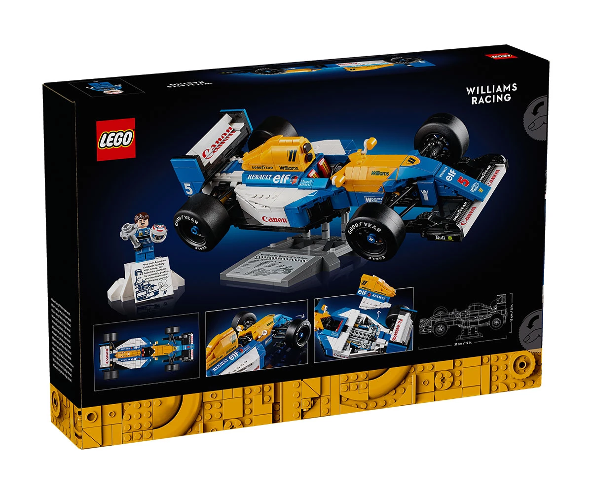 Детски комплект за игра LEGO® Icons 10353 - Williams Racing FW14B & Nigel Mansell thumb 2 Конструктор ЛЕГО Icons 10353 thumb 2