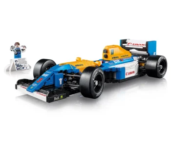 Детски комплект за игра LEGO® Icons 10353 – Williams Racing FW14B & Nigel Mansell
