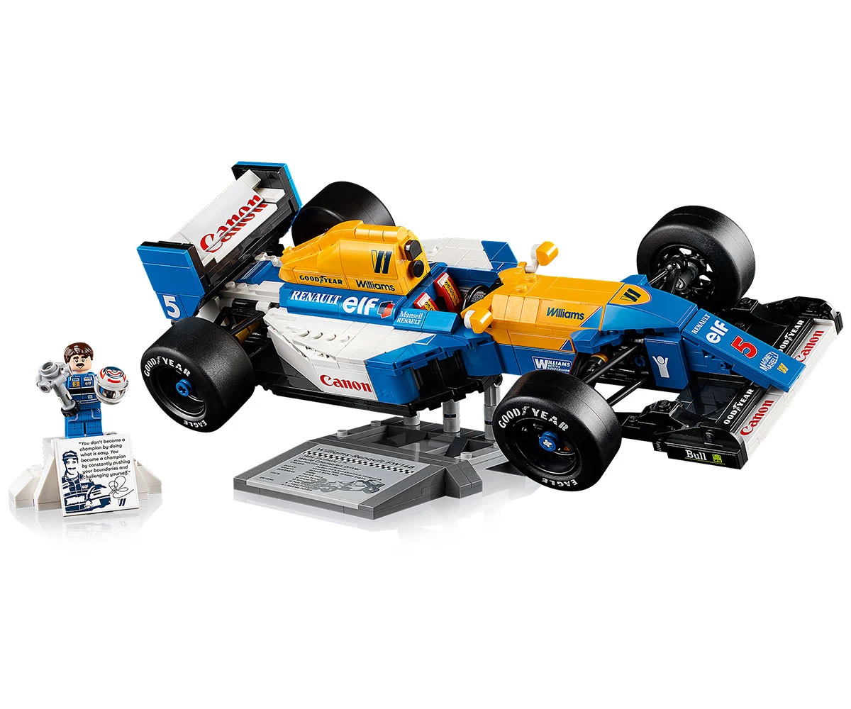 Детски комплект за игра LEGO® Icons 10353 - Williams Racing FW14B & Nigel Mansell thumb 7 Конструктор ЛЕГО Icons 10353 thumb 7