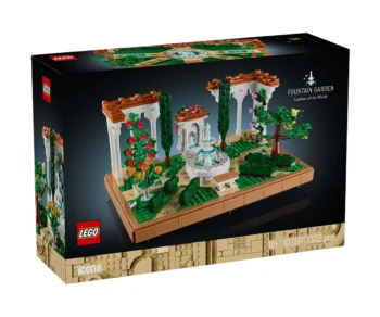 Детски комплект за игра LEGO® Icons 10359 – Градина с фонтан