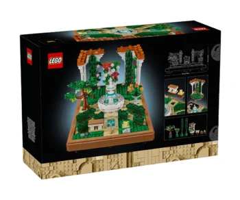 Детски комплект за игра LEGO® Icons 10359 – Градина с фонтан