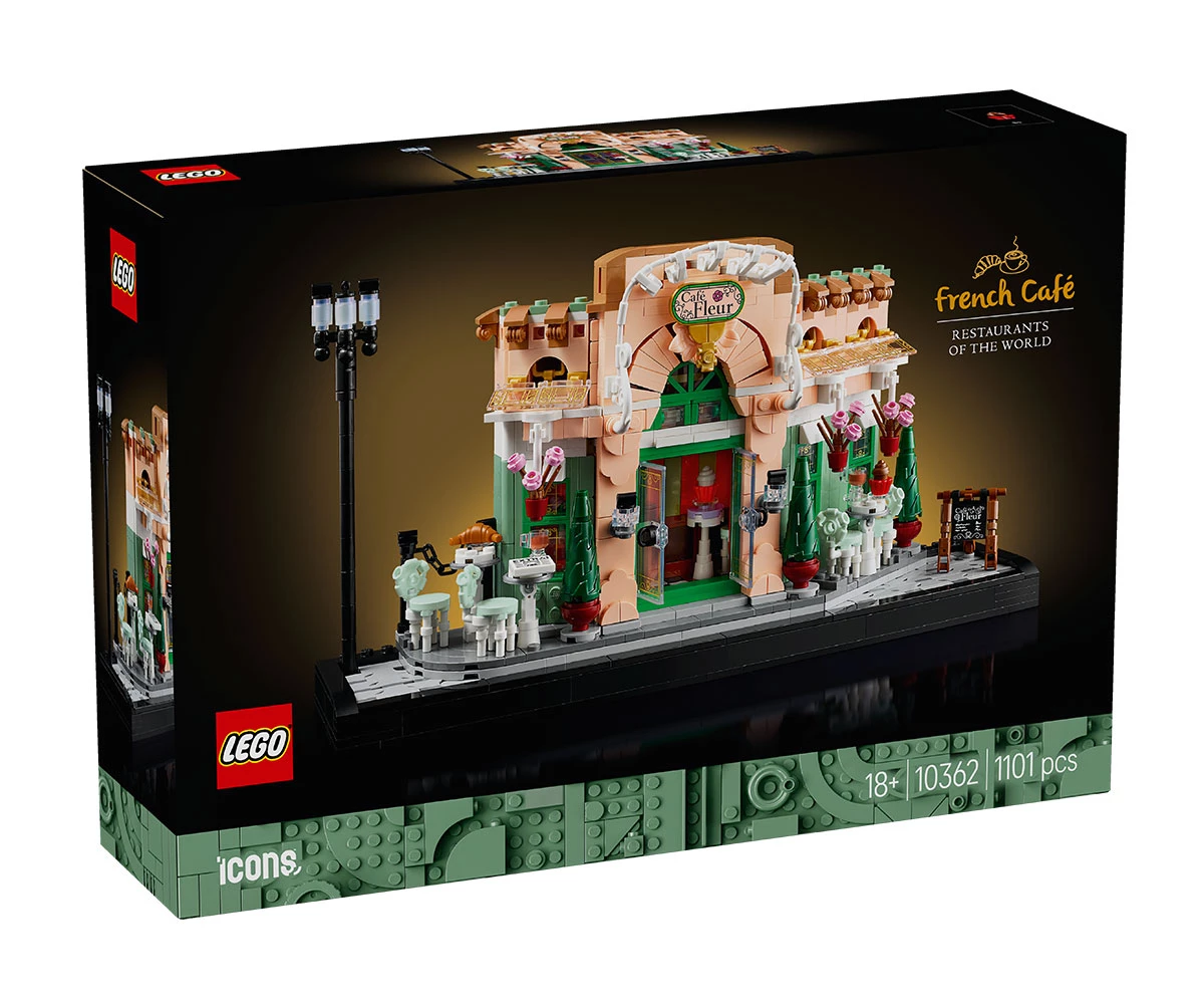 Детски комплект за игра LEGO® Icons 10362 - Френско кафене Конструктор ЛЕГО Icons 10362