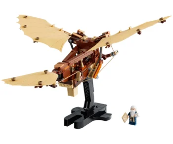 Детски комплект за игра LEGO® Icons 10363 – Летящата машина на Леонардо да Винчи
