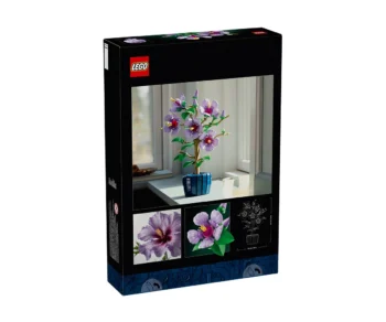 Детски комплект за игра LEGO® Icons 10372 – Хибискус