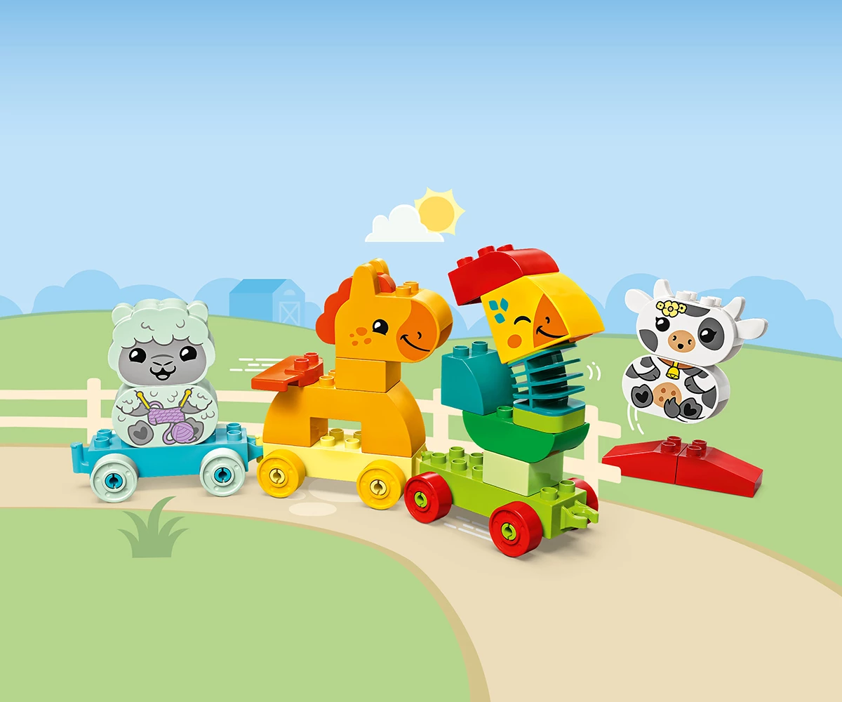 Детски комплект за игра LEGO® DUPLO® My First 10412 - Влак за животни thumb 4 Конструктор ЛЕГО DUPLO 10412 thumb 4