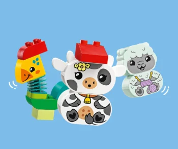 Детски комплект за игра LEGO® DUPLO® My First 10412 – Влак за животни