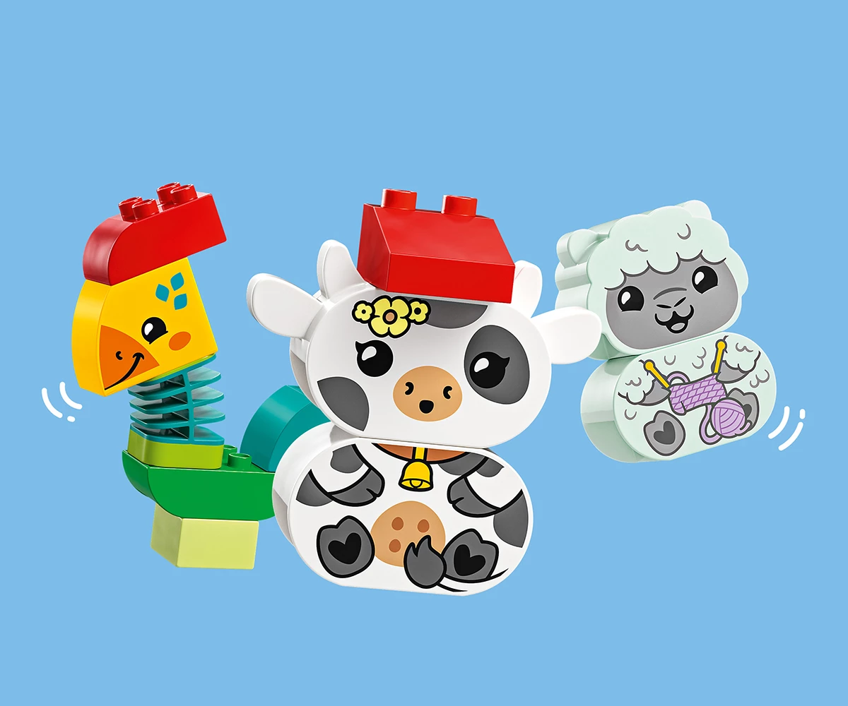 Детски комплект за игра LEGO® DUPLO® My First 10412 - Влак за животни thumb 5 Конструктор ЛЕГО DUPLO 10412 thumb 5