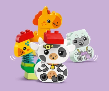 Детски комплект за игра LEGO® DUPLO® My First 10412 – Влак за животни