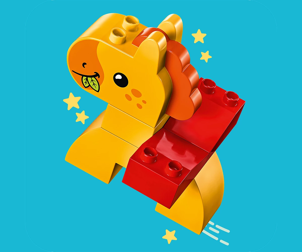 Детски комплект за игра LEGO® DUPLO® My First 10412 - Влак за животни thumb 11 Конструктор ЛЕГО DUPLO 10412 thumb 11