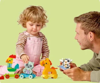 Детски комплект за игра LEGO® DUPLO® My First 10412 – Влак за животни