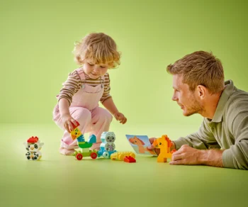 Детски комплект за игра LEGO® DUPLO® My First 10412 – Влак за животни