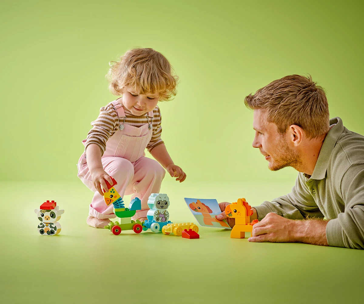 Детски комплект за игра LEGO® DUPLO® My First 10412 - Влак за животни thumb 14 Конструктор ЛЕГО DUPLO 10412 thumb 14