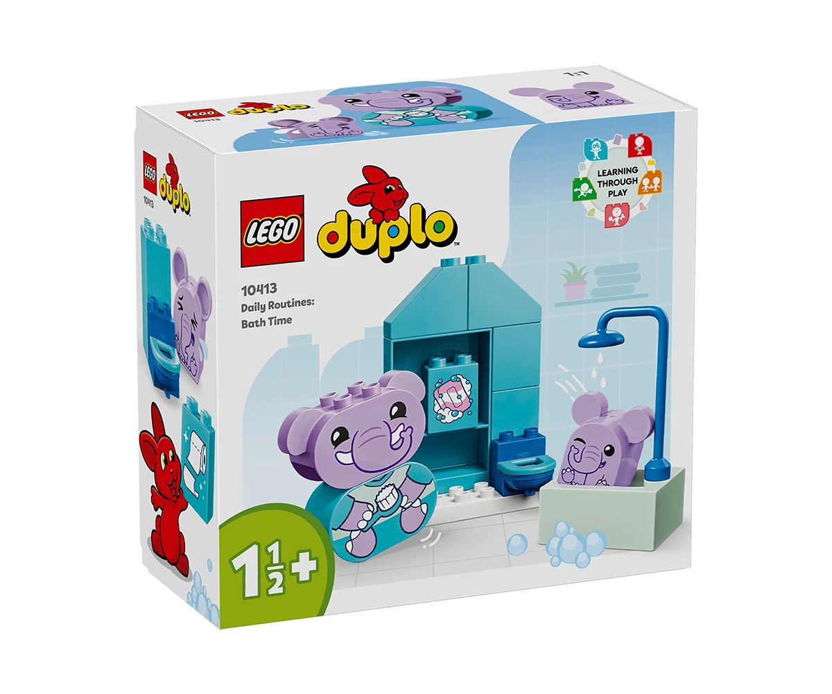 Детски комплект за игра LEGO® DUPLO® My First 10413 - Ежедневни навици: баня Конструктор ЛЕГО DUPLO 10413