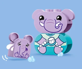 Детски комплект за игра LEGO® DUPLO® My First 10413 – Ежедневни навици: баня