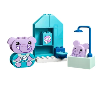 Детски комплект за игра LEGO® DUPLO® My First 10413 – Ежедневни навици: баня