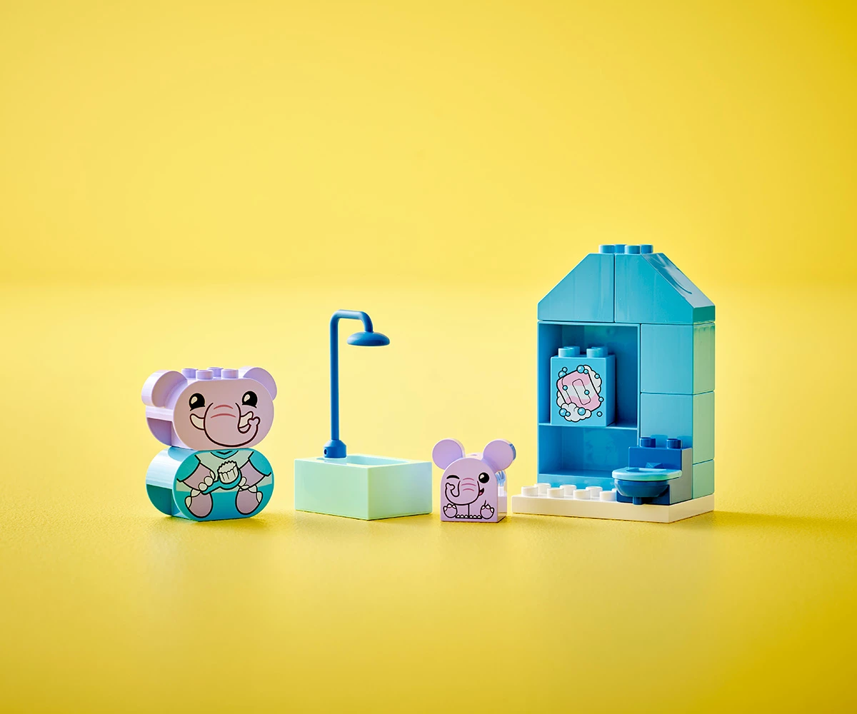 Детски комплект за игра LEGO® DUPLO® My First 10413 - Ежедневни навици: баня thumb 11 Конструктор ЛЕГО DUPLO 10413 thumb 11