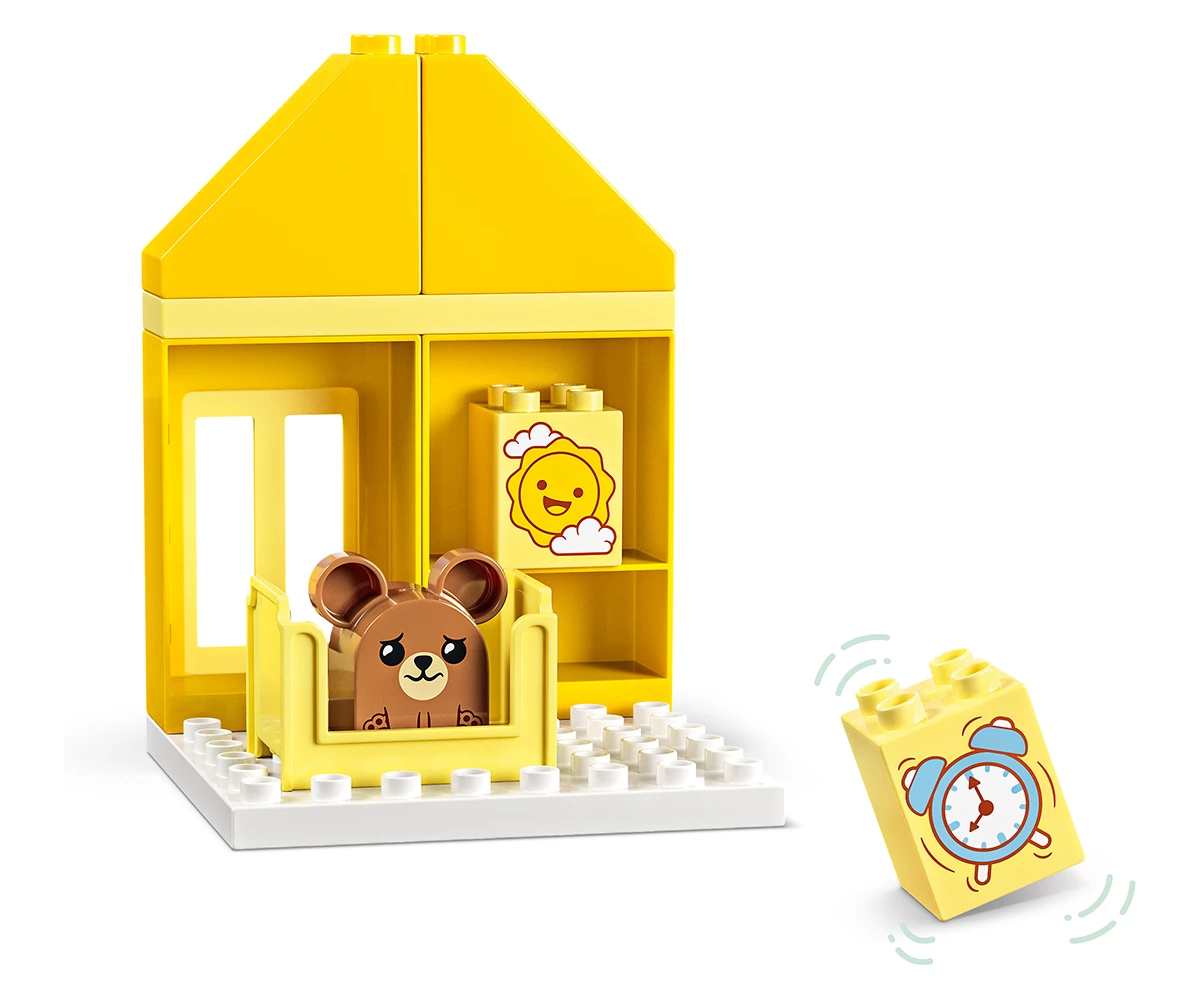 Детски комплект за игра LEGO® DUPLO® My First 10414 - Ежедневни навици: ядене и сън thumb 5 Конструктор ЛЕГО DUPLO 10414 thumb 5