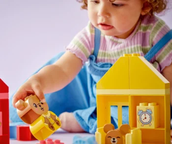 Детски комплект за игра LEGO® DUPLO® My First 10414 – Ежедневни навици: ядене и сън