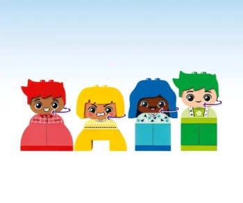 Детски комплект за игра LEGO® DUPLO® My First 10415 – Големи чувства и емоции