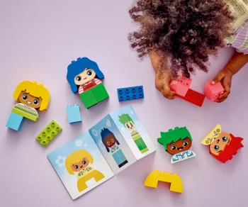 Детски комплект за игра LEGO® DUPLO® My First 10415 – Големи чувства и емоции