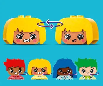 Детски комплект за игра LEGO® DUPLO® My First 10415 – Големи чувства и емоции