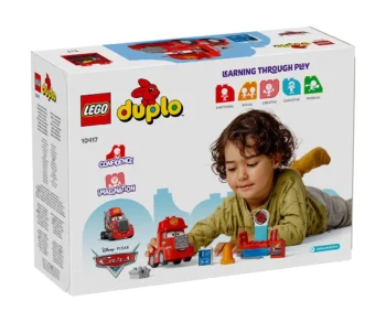 Детски комплект за игра конструктор LEGO® DUPLO® Disney™ 10417 – Мак на състезание