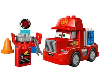 Детски комплект за игра конструктор LEGO® DUPLO® Disney™ 10417 – Мак на състезание