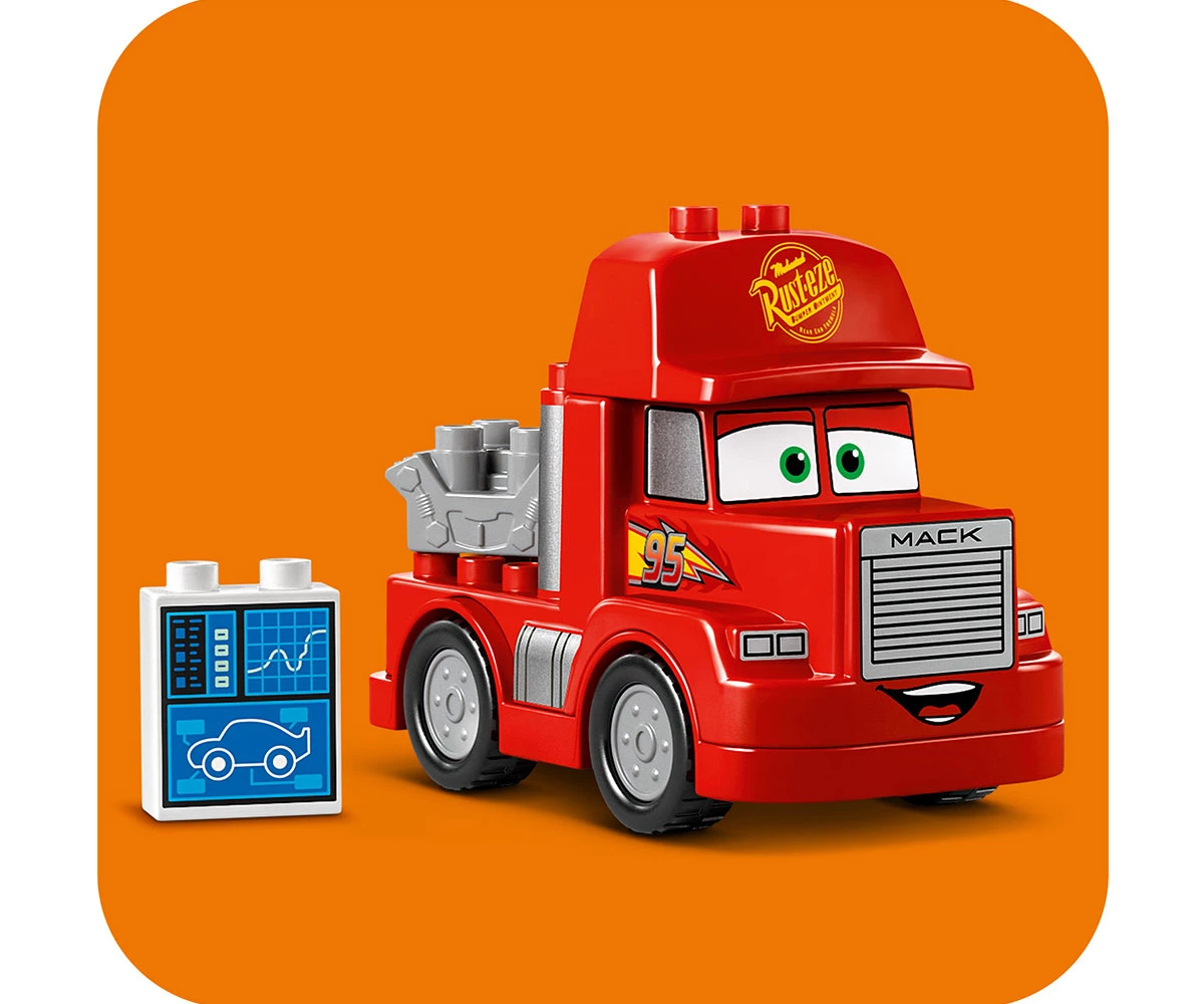 Детски комплект за игра конструктор LEGO® DUPLO® Disney™ 10417 - Мак на състезание thumb 9 Конструктор ЛЕГО DUPLO 10417 thumb 9