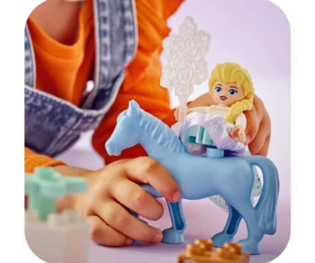 Детски комплект за игра конструктор LEGO® DUPLO® Disney™ 10418 – Елза и Бруни в омагьосаната гора
