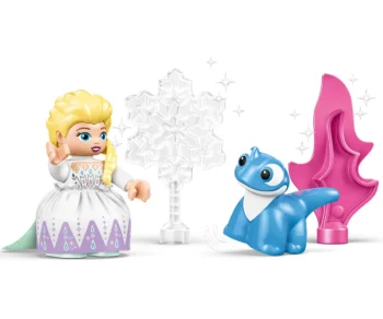 Детски комплект за игра конструктор LEGO® DUPLO® Disney™ 10418 – Елза и Бруни в омагьосаната гора