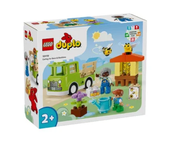 Детски комплект за игра LEGO® DUPLO® Town 10419 – Грижа за пчелите и кошерите